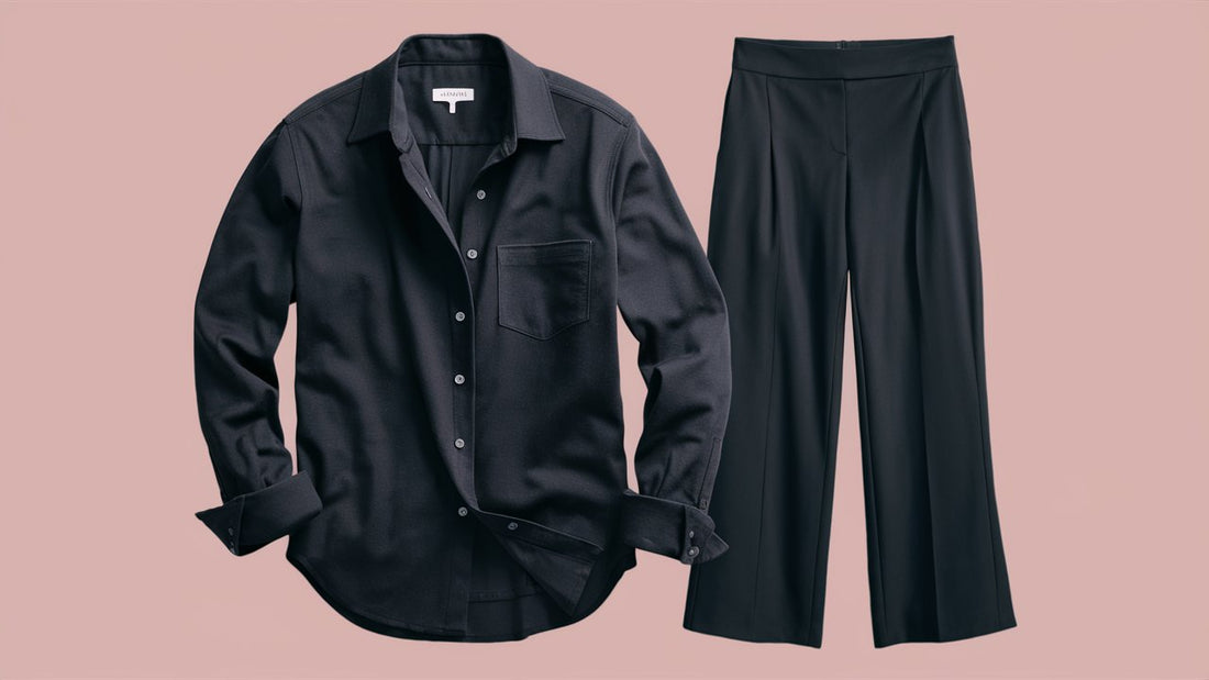 black shirt combination pant