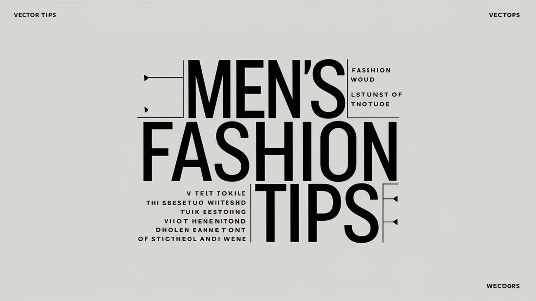 men's fashion tips