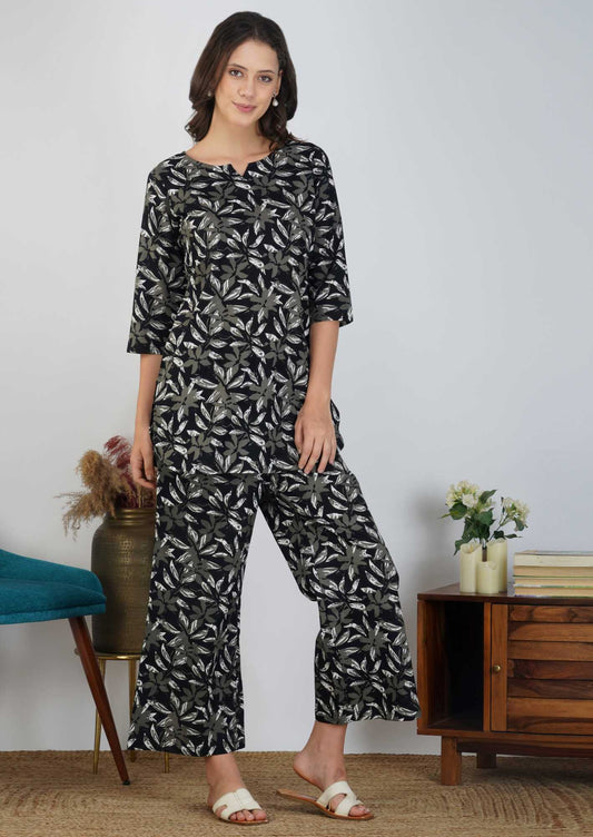 Nightshade Floral Cotton Loungewear