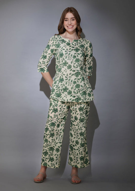 Cotton Loungewear Set