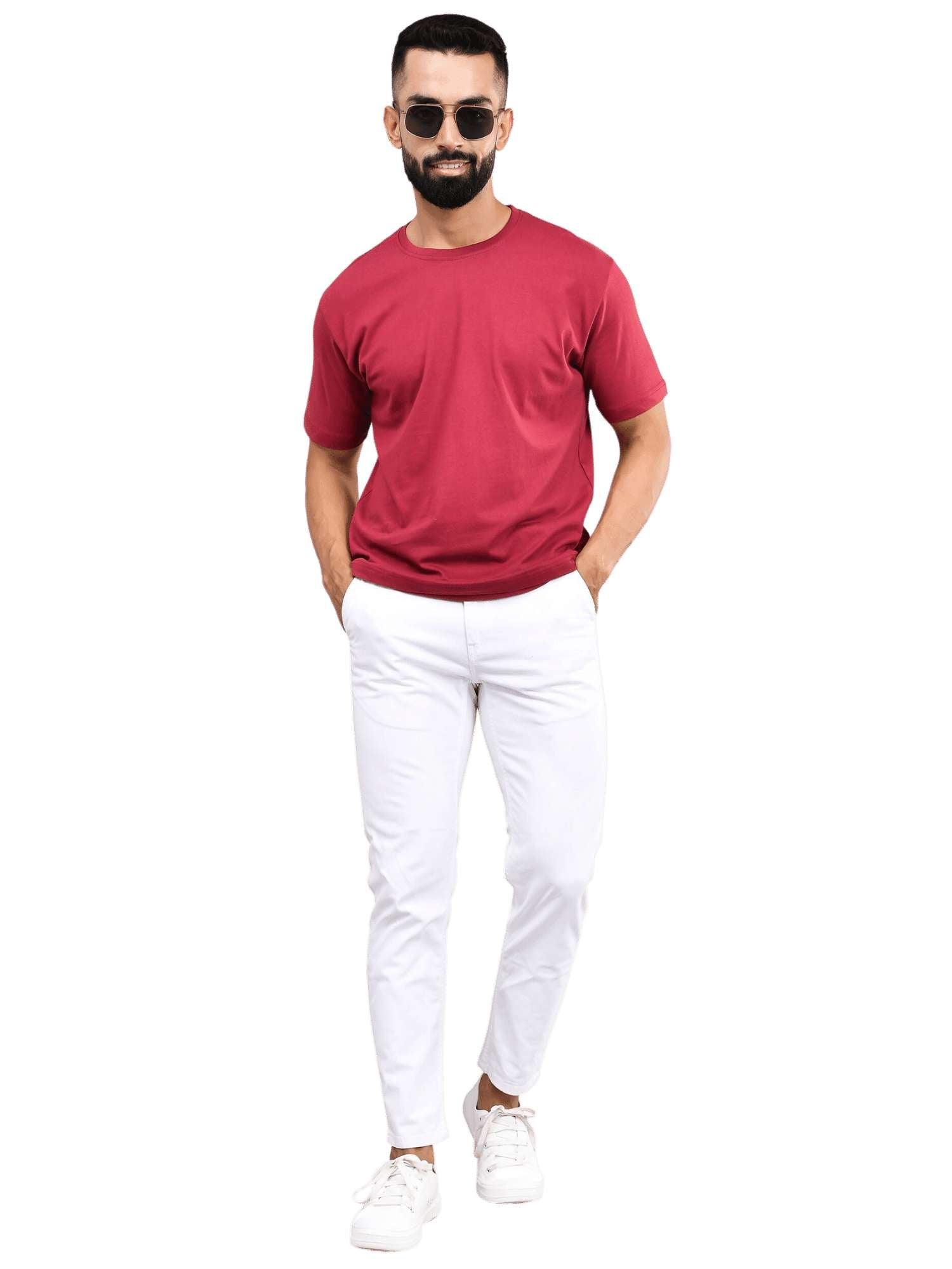 Maroon Regular Size T-shirt - Wevaste