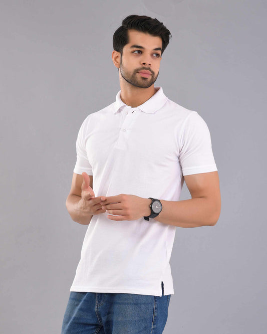 Wevaste polo white t-shirt