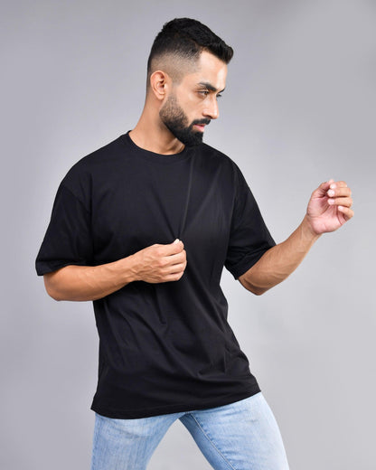 Black Oversize T-shirt - Wevaste