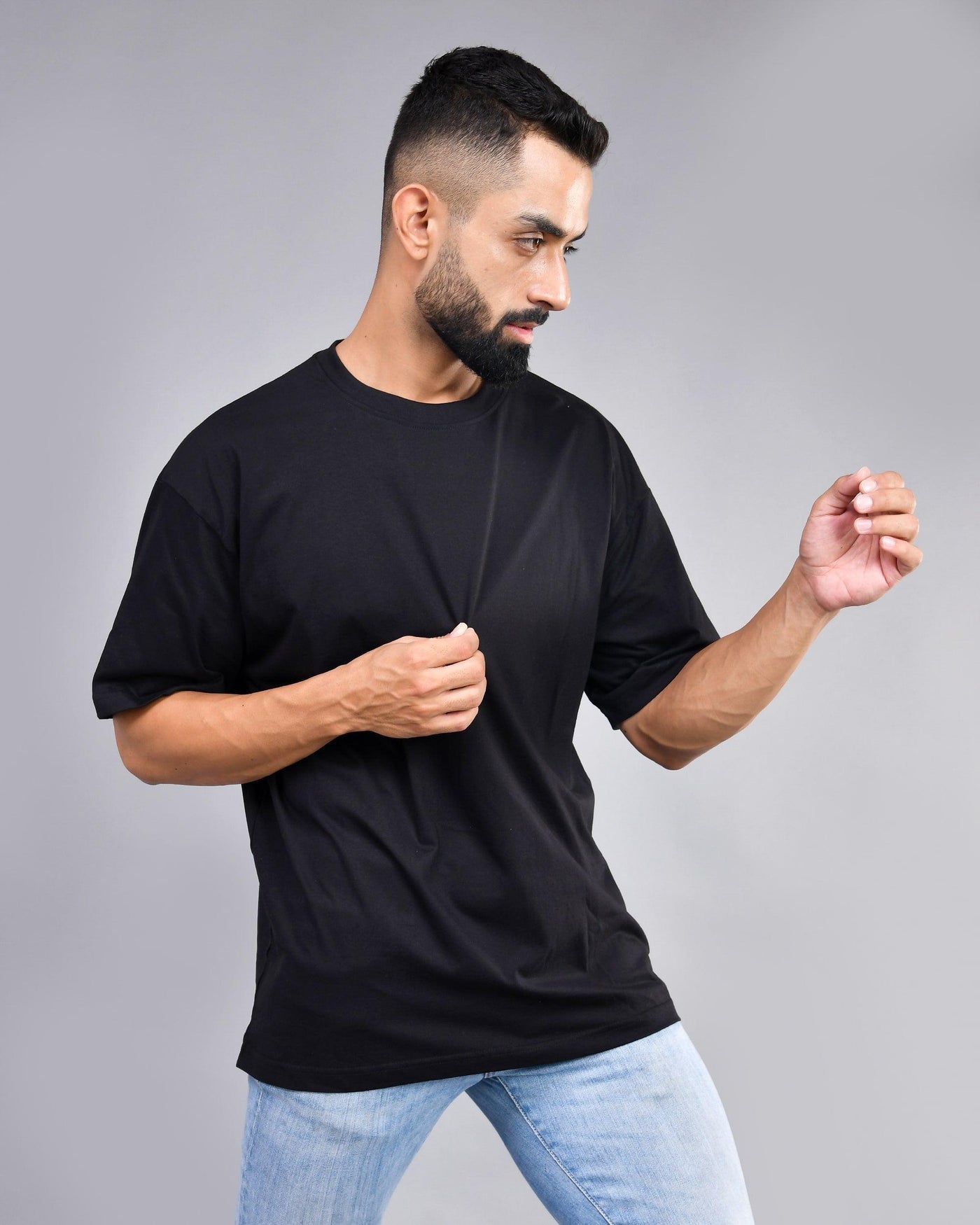 Black Oversize T-shirt - Wevaste