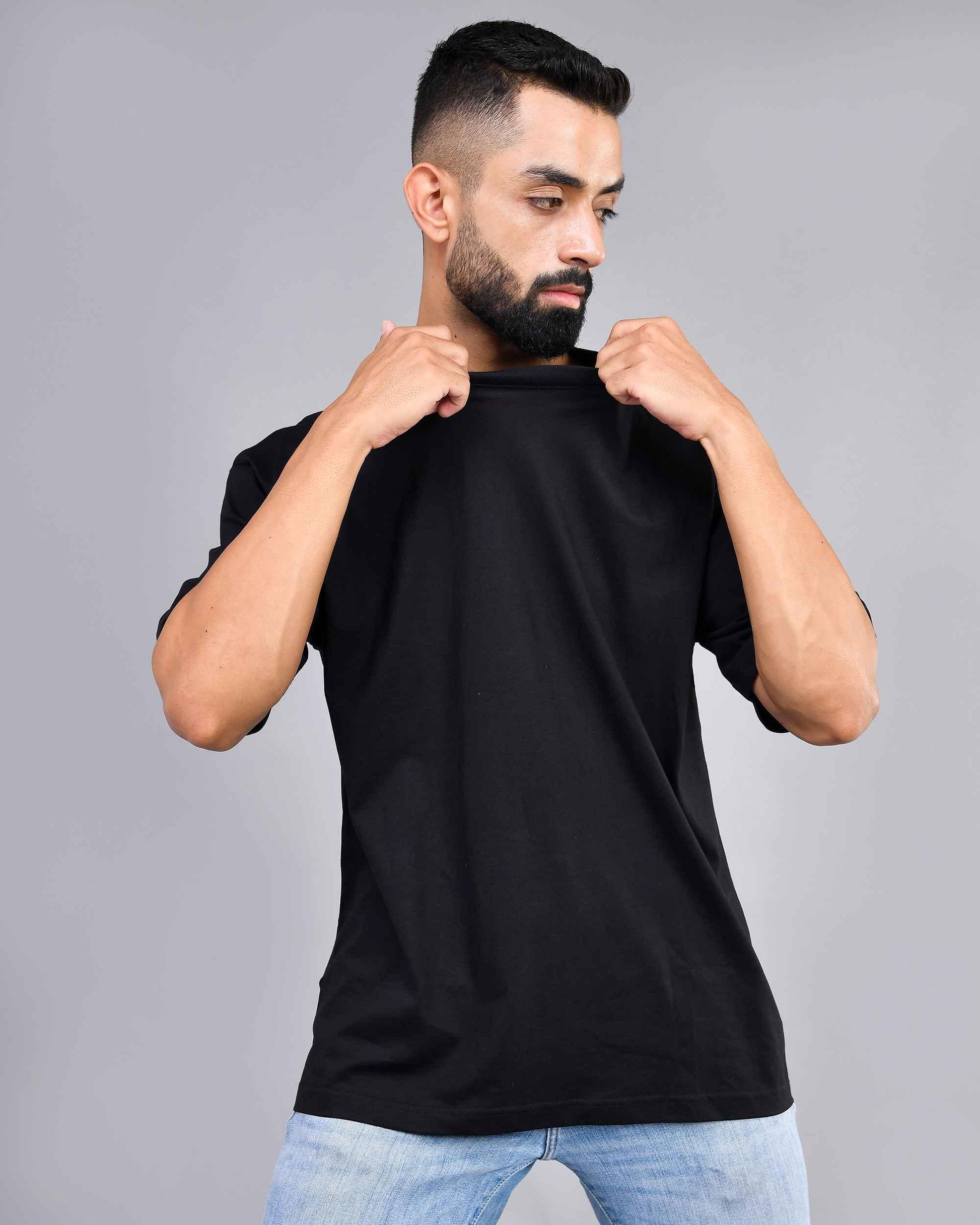 Black Oversize T-shirt - Wevaste