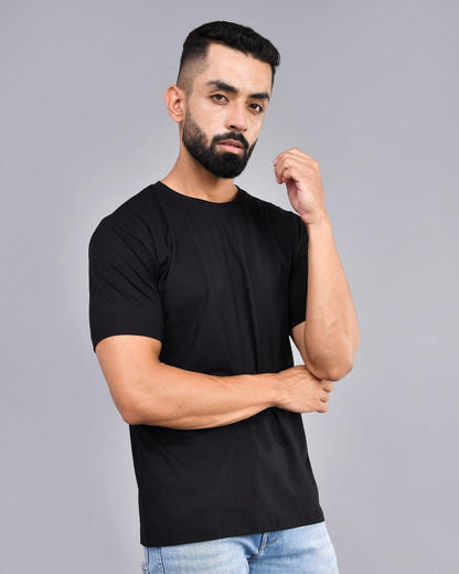 Black Regular Size T-shirt - Wevaste