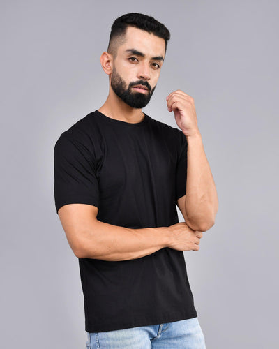 Black Regular Size T-shirt - Wevaste