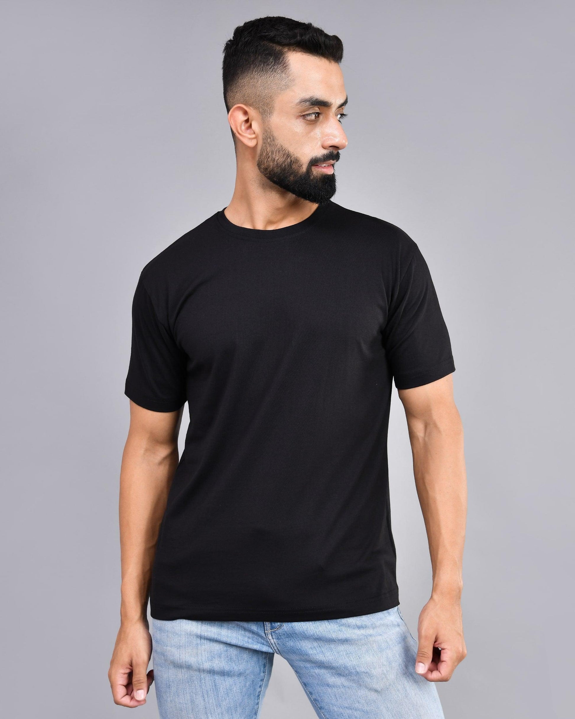 Black Regular Size T-shirt - Wevaste