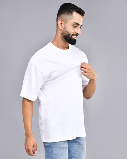 White Oversize T-shirt - Wevaste