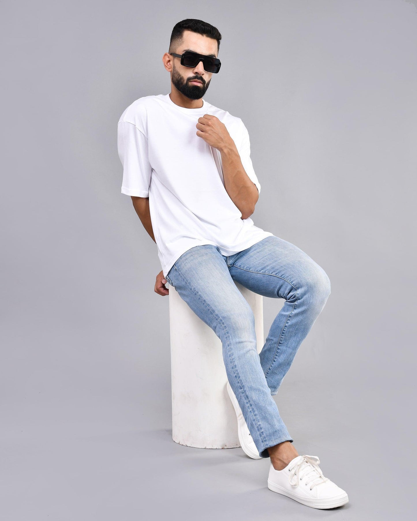 White Oversize T-shirt - Wevaste