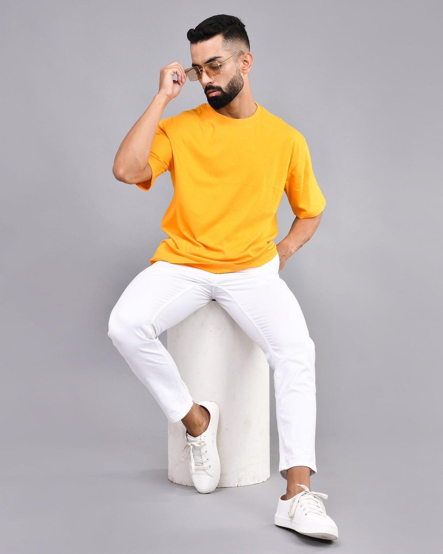 Yellow Oversize T-shirt - Wevaste