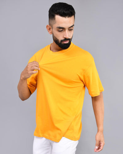 Yellow Oversize T-shirt - Wevaste