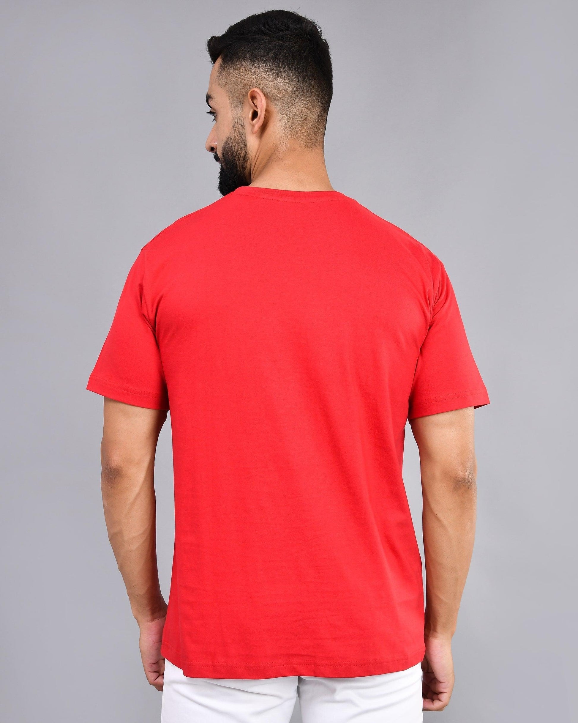 red t-shirt