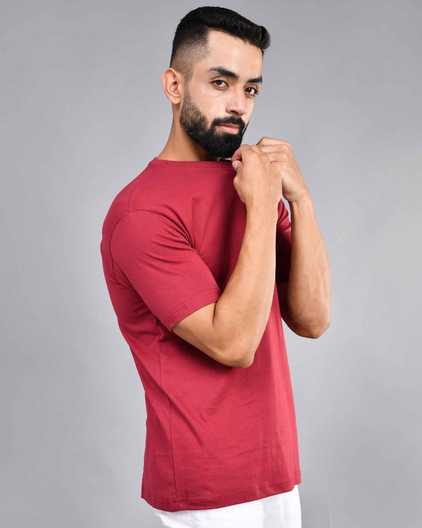 Maroon Regular Size T-shirt - Wevaste