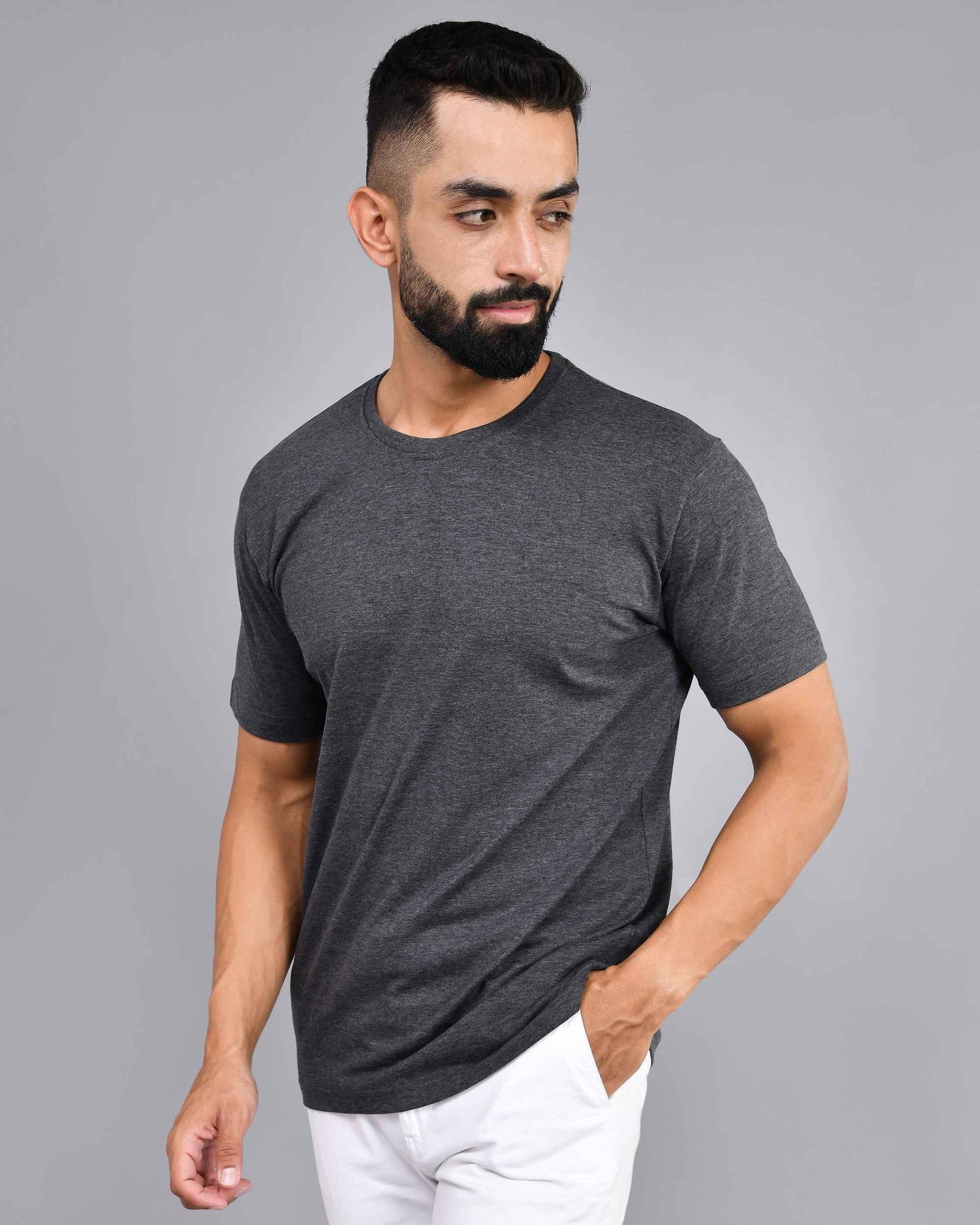 Antra Melange Regular Size T-shirt - Wevaste