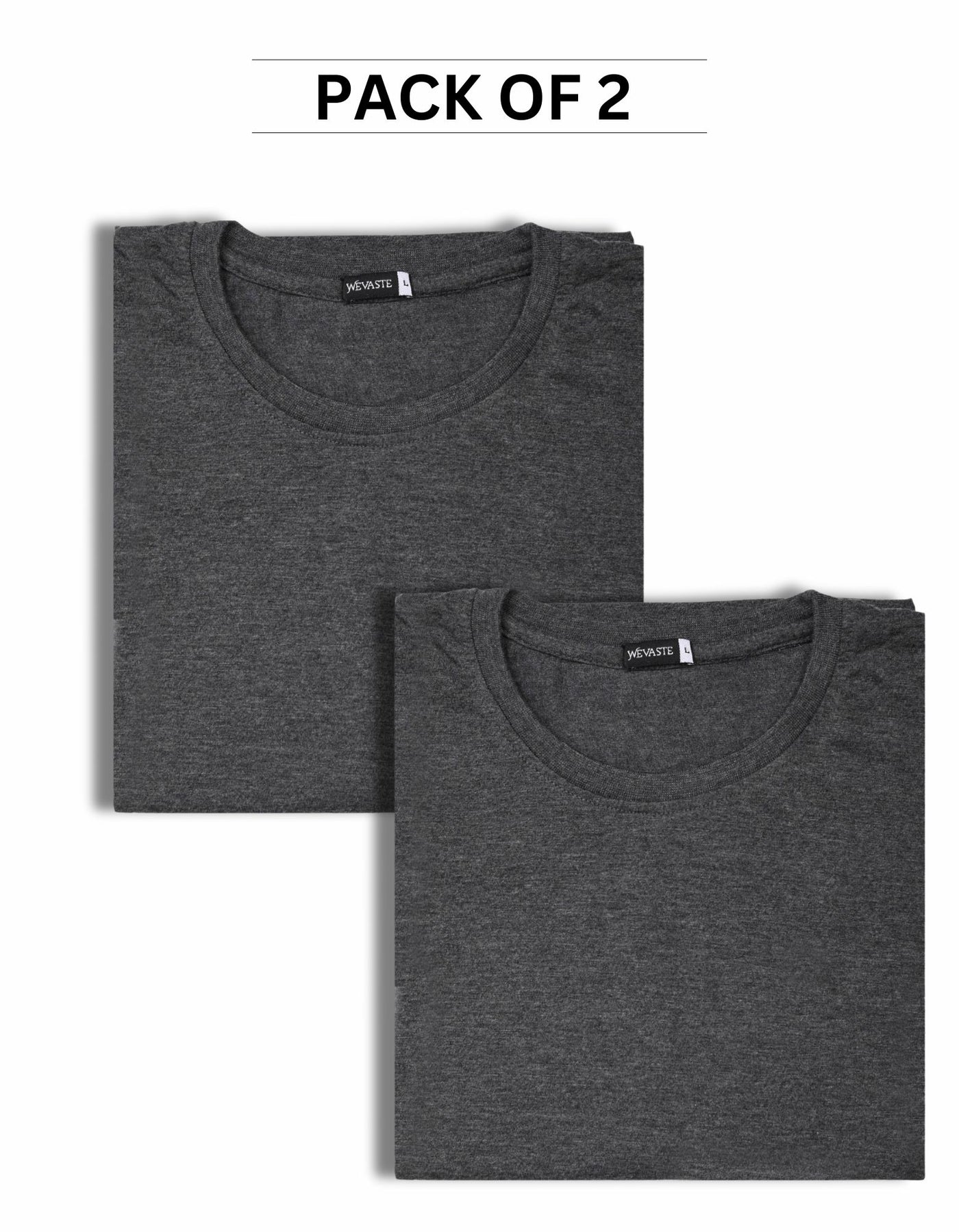 Antra Melange Pack Of 2 T-shirts