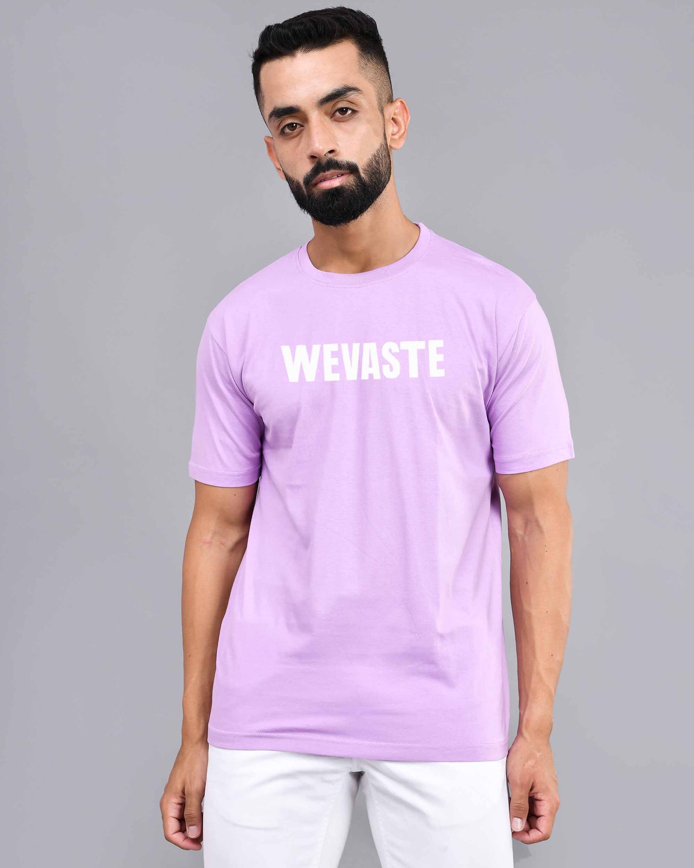 Lavender Wevaste Printed T-shirt