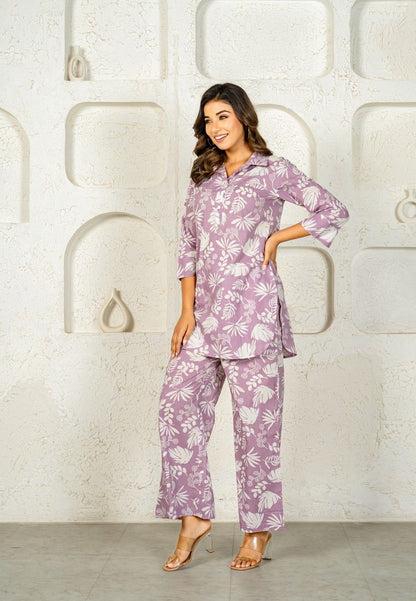 Purple Paradise Sleepwear